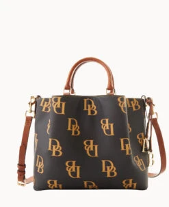 Monogram Large Barlow Wine -Dooney & Bourke B1039G QRCOPAKR