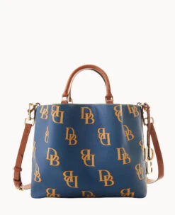 Monogram Large Barlow Wine -Dooney & Bourke B1039G QRJEPAKR
