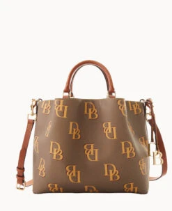 Monogram Large Barlow Wine -Dooney & Bourke B1039G QRTPPAKR