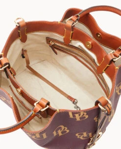 Monogram Large Barlow Wine -Dooney & Bourke B1039G QRWNPAKR ALT2
