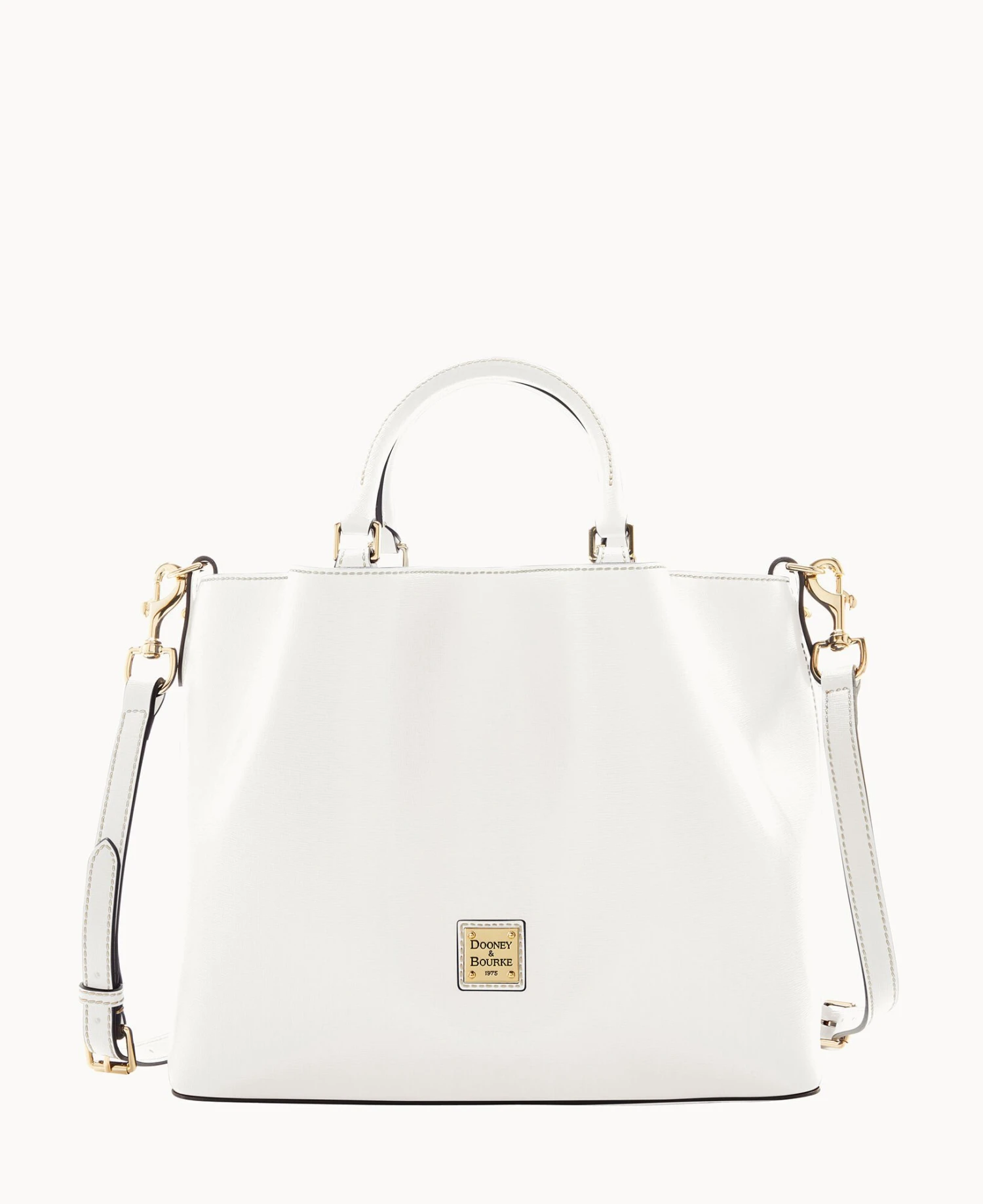 Saffiano Large Barlow Off White 1 Saffiano Large Barlow Off White
