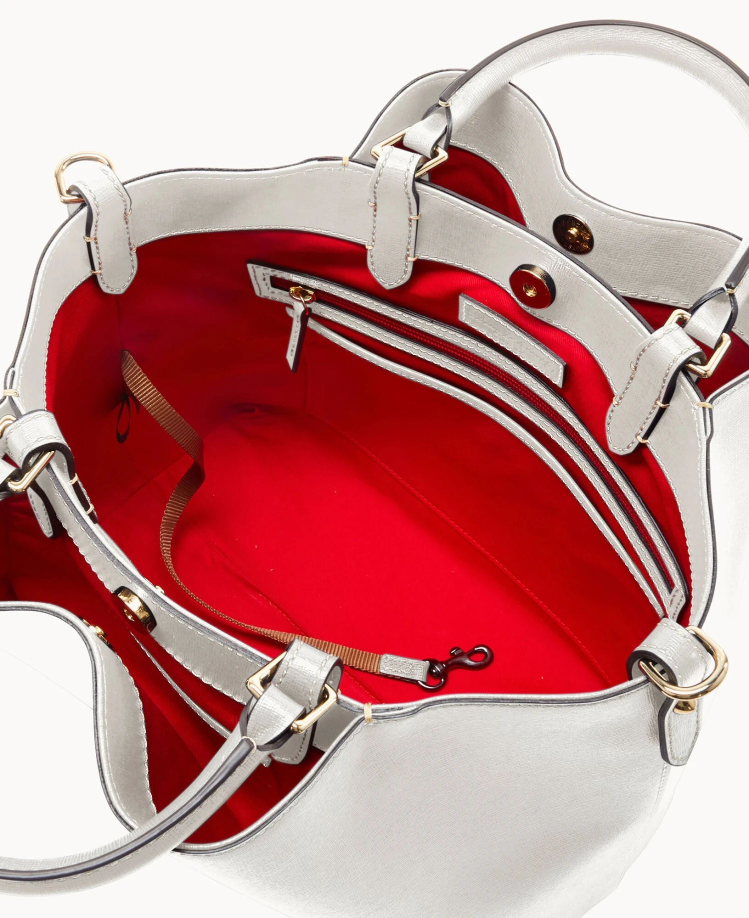 Saffiano Large Barlow Off White 7 Saffiano Large Barlow Off White - Image 7