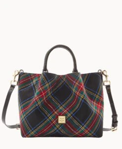 Tartan Large Barlow Black -Dooney & Bourke B1039G TTBLPABL 1