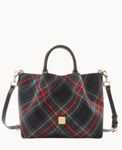 Tartan Large Barlow Black -Dooney & Bourke B1039G TTBLPABL 2