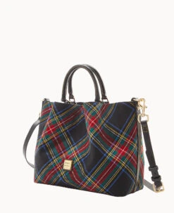 Tartan Large Barlow Black -Dooney & Bourke B1039G TTBLPABL ALT1