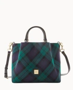 Tartan Large Barlow Black -Dooney & Bourke B1039G TTNVPABL