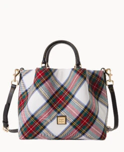 Tartan Large Barlow Black -Dooney & Bourke B1039G TTWHPABL