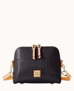 Patent Cameron Crossbody Yellow -Dooney & Bourke B1075G PTBLSVNA