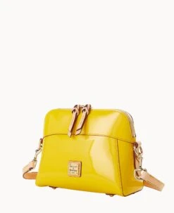 Patent Cameron Crossbody Yellow -Dooney & Bourke B1075G PTYLSVNA ALT1 1