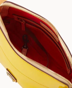 Patent Cameron Crossbody Yellow -Dooney & Bourke B1075G PTYLSVNA ALT2