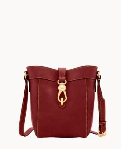 Florentine Sadie Feed Bag Bordeaux -Dooney & Bourke B1084D SCBXSCBX 1