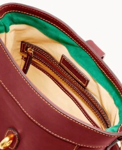 Florentine Sadie Feed Bag Bordeaux -Dooney & Bourke B1084D SCBXSCBX ALT2 1