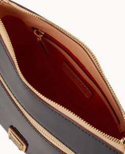 Patent Allison Crossbody Black -Dooney & Bourke B1104G PTBLSVNA ALT2 1