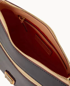 Patent Allison Crossbody Black -Dooney & Bourke B1104G PTBLSVNA ALT2