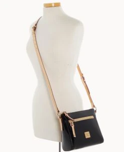 Patent Allison Crossbody Black -Dooney & Bourke B1104G PTBLSVNA ALT4 1