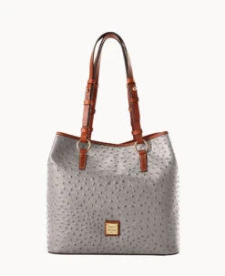 Ostrich Briana Black 25 Ostrich Briana Black -Dooney & Bourke B1157G OTGYPAKR