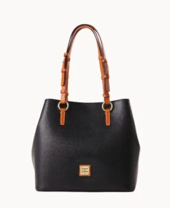 Saffiano Briana With Pouch Cranberry -Dooney & Bourke B1157G SIBLPANA