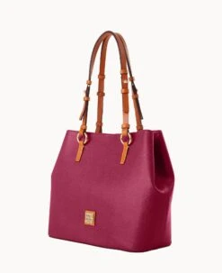 Saffiano Briana With Pouch Cranberry -Dooney & Bourke B1157G SICBPANA ALT1 1