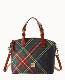 Windsor Small Heidi Satchel Charcoal -Dooney & Bourke B1217G 3WCOPATN 2