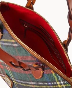 Windsor Small Heidi Satchel Charcoal -Dooney & Bourke B1217G 3WCOPATN ALT2 1