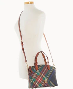 Windsor Small Heidi Satchel Charcoal -Dooney & Bourke B1217G 3WCOPATN ALT4