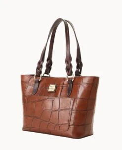 Denison Small Gretchen Tote Cognac -Dooney & Bourke B1219G 8DCGPABM ALT1 1