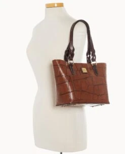 Denison Small Gretchen Tote Cognac -Dooney & Bourke B1219G 8DCGPABM ALT4 1