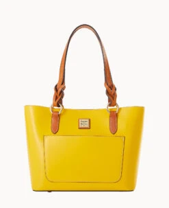 Wexford Leather Gretchen Tote Marigold -Dooney & Bourke B1219G JKSNPANA
