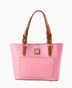 Ostrich Small Gretchen Tote Bone -Dooney & Bourke B1219G OTHPPAKR