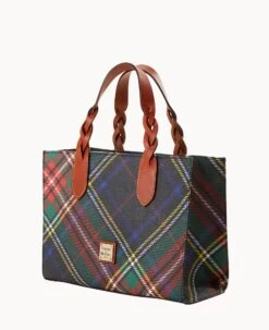 Windsor Gia Satchel Charcoal -Dooney & Bourke B1298G 3WCOPATN ALT1 1