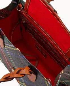 Windsor Gia Satchel Charcoal -Dooney & Bourke B1298G 3WCOPATN ALT2 1