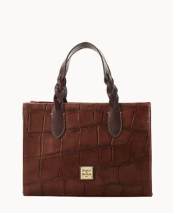 Denison Gia Satchel Cognac -Dooney & Bourke B1298G 8DCGPABM 1