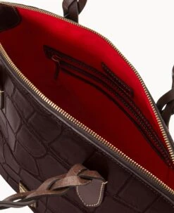 Denison Celeste Satchel Espresso -Dooney & Bourke B1299G 8DEEPABM ALT2 1