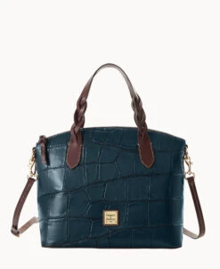 Denison Celeste Satchel Espresso -Dooney & Bourke B1299G 8DXFPABM