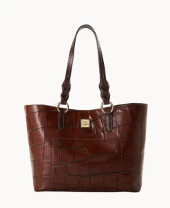 Denison Tammy Tote Cognac