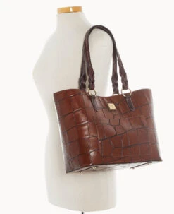 Denison Tammy Tote Cognac -Dooney & Bourke B1312G 8DCGPABM ALT4