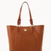 Ostrich Tammy Tote Caramel