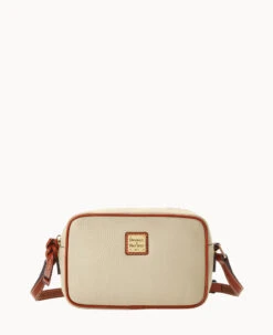 Pebble Grain Camera Crossbody Caramel -Dooney & Bourke B1318G AWBOPATN