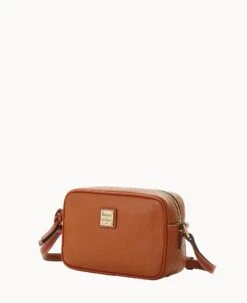 Pebble Grain Camera Crossbody Caramel -Dooney & Bourke B1318G AWCAPATN ALT1 1