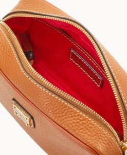 Pebble Grain Camera Crossbody Caramel -Dooney & Bourke B1318G AWCAPATN ALT2 1