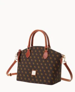 Gretta Geena Satchel Brown Tmoro -Dooney & Bourke B1327G NGBMPATN ALT1
