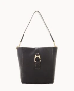 Pebble Grain Brynn Black -Dooney & Bourke B1354G AWBLPABL