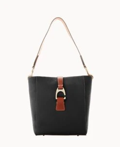 Pebble Grain Brynn Black -Dooney & Bourke B1354G AWBLPATN 1