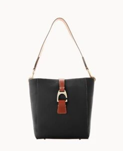 Pebble Grain Brynn Black -Dooney & Bourke B1354G AWBLPATN 2