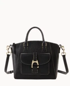 Saffiano Naomi Satchel Black -Dooney & Bourke B1379G SIBLSIBL 1