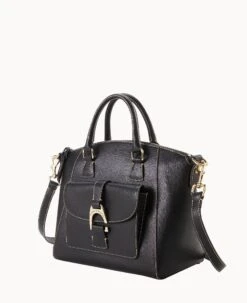 Saffiano Naomi Satchel Black -Dooney & Bourke B1379G SIBLSIBL ALT1 1