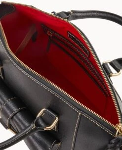 Saffiano Naomi Satchel Black -Dooney & Bourke B1379G SIBLSIBL ALT2 1