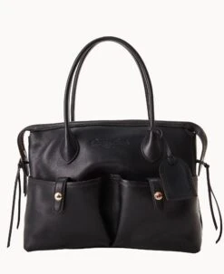 Florentine Medium East West Satchel Black -Dooney & Bourke B1390G FVBLFVBL 1
