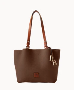 Pebble Grain Small Flynn Mustard -Dooney & Bourke B1459G 9PBFPAKR