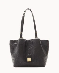 Ostrich Small Flynn Black -Dooney & Bourke B1459G OTBBPABL